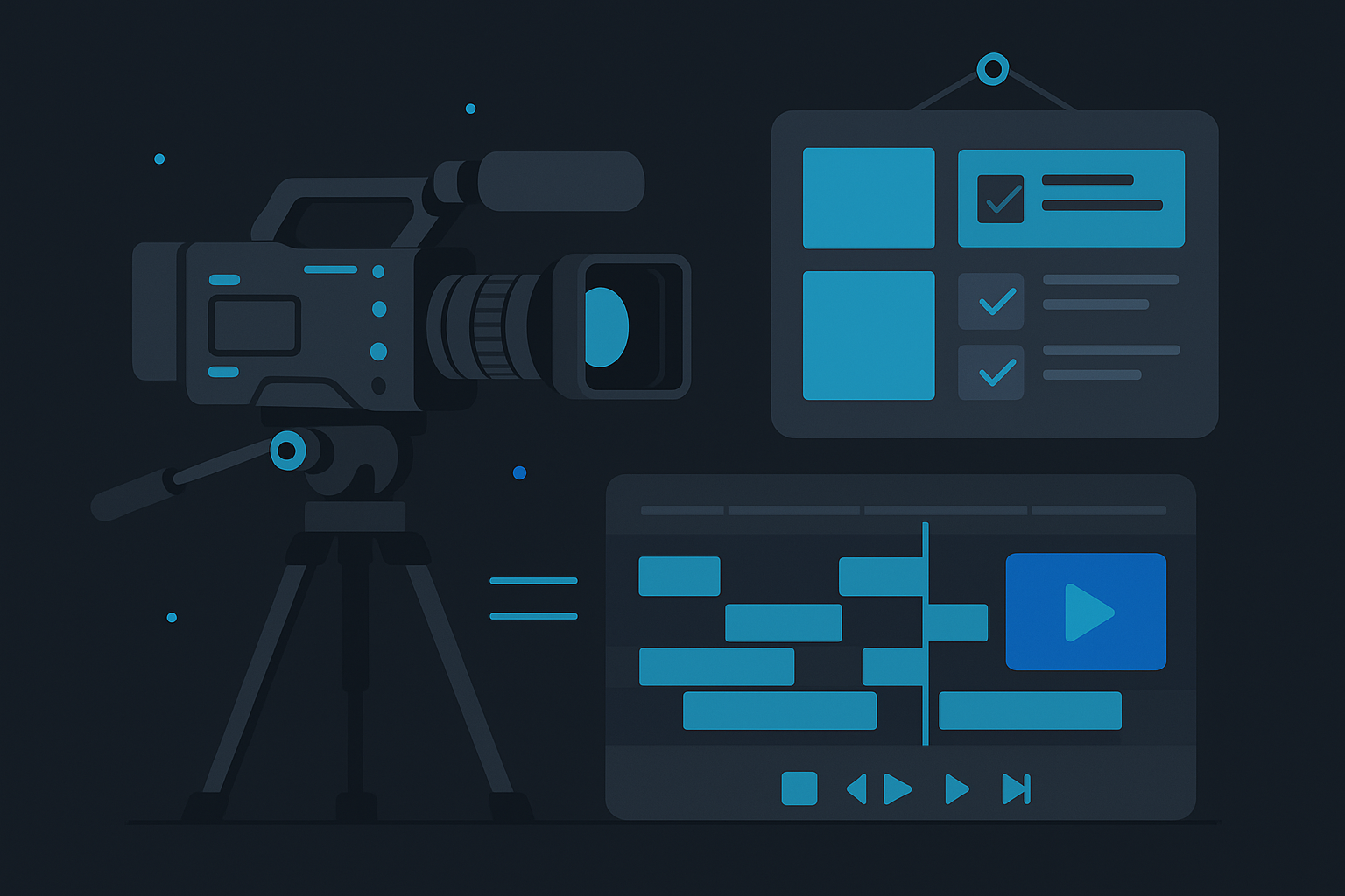 Media Production illustration